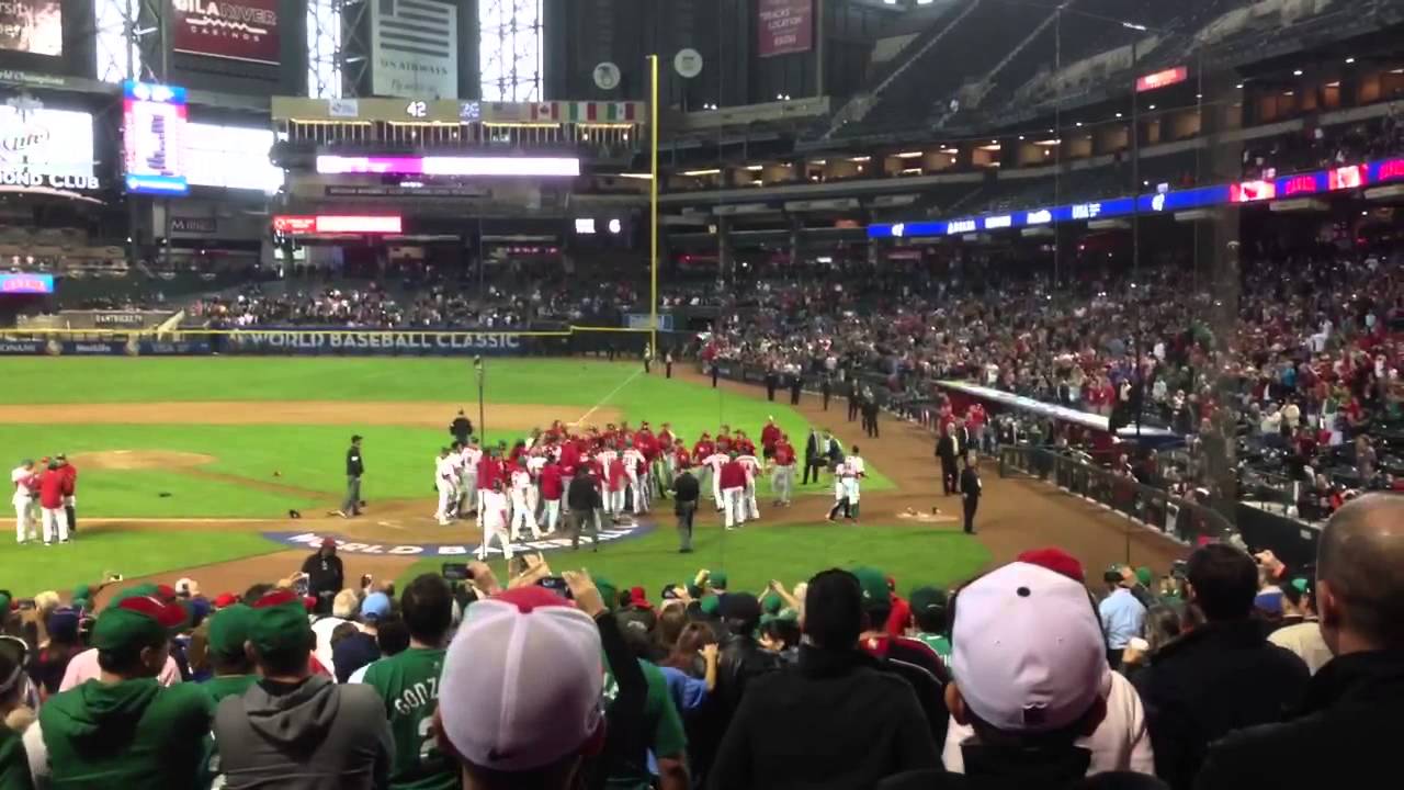 Canada vs Mexico Fight Brawl WBC HD