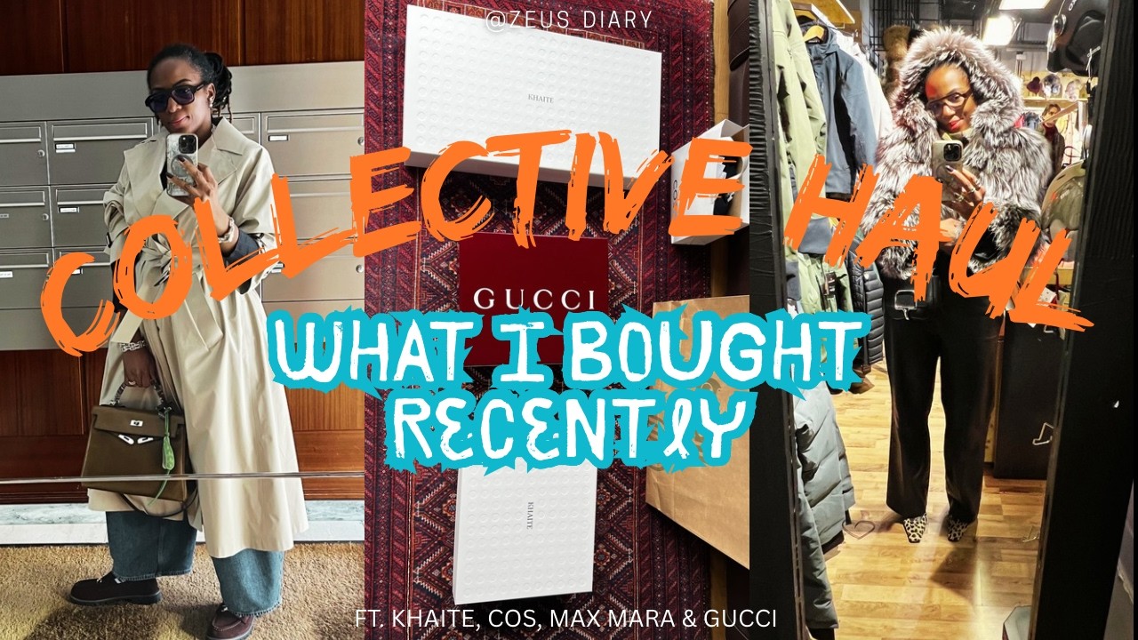 2026 FIRST COLLECTIVE HAUL - FT.  KHAITE, COS, MAX MARA & GUCCI - FOUND AN UNEXPECTED ARCHIVE PIECE