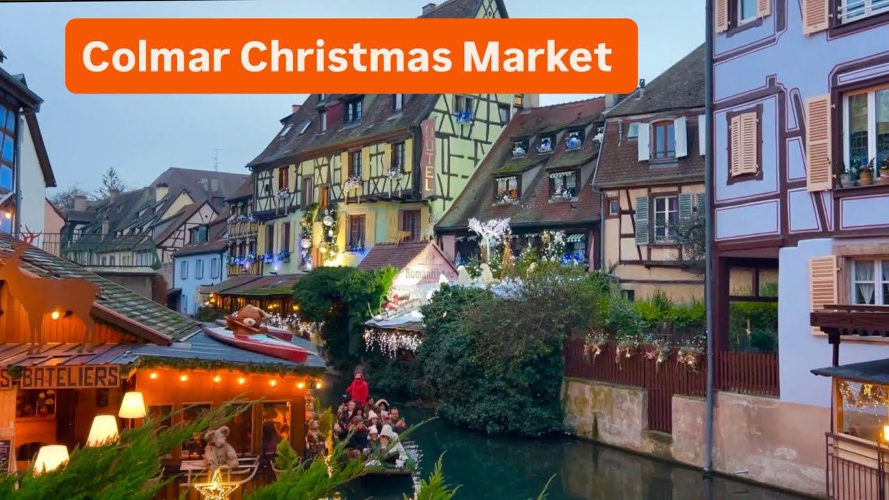 Colmar Christmas Market Walking tour | France 🇫🇷 