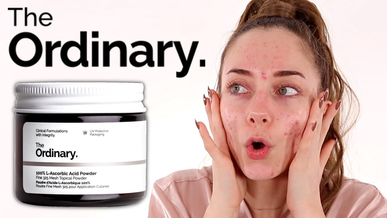 The Ordinary 100% L-Ascorbic Acid Powder Review - (Vitamin C Powder)