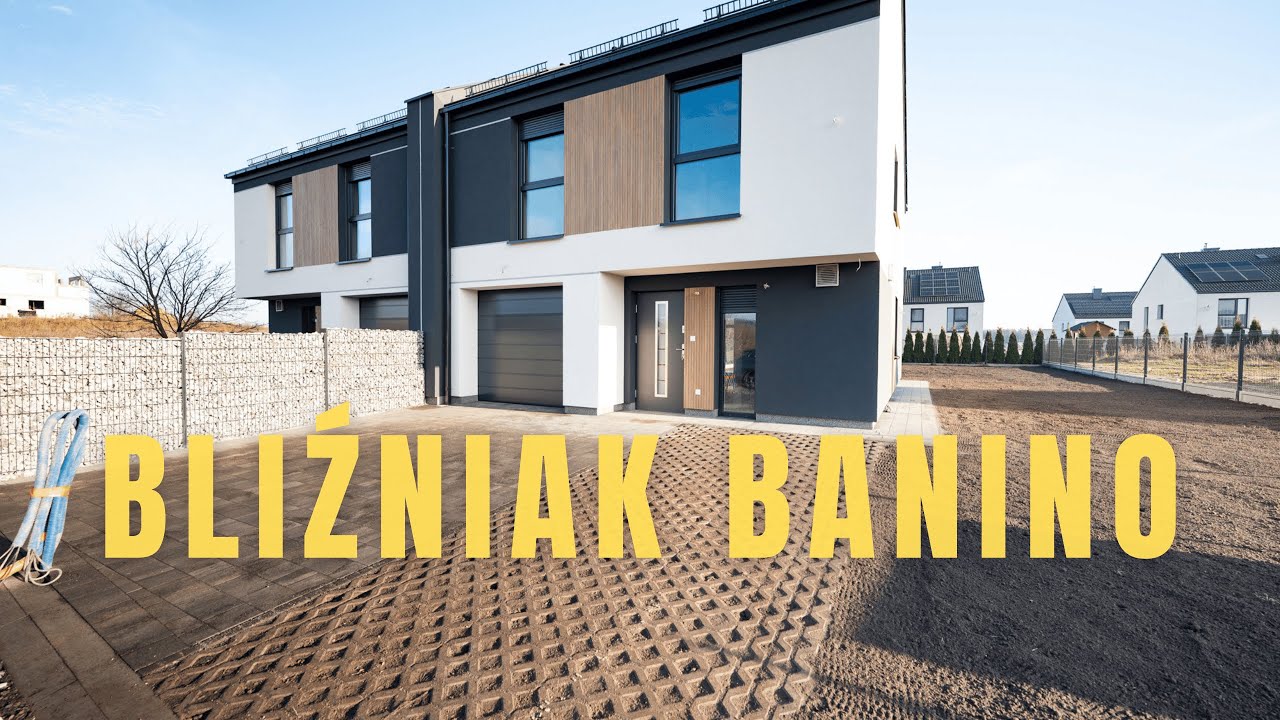 🏡 Nowoczesny dom bliźniaczy &ndash; Banino, ul. Pilot&oacute;w | Cebulscy Nieruchomości