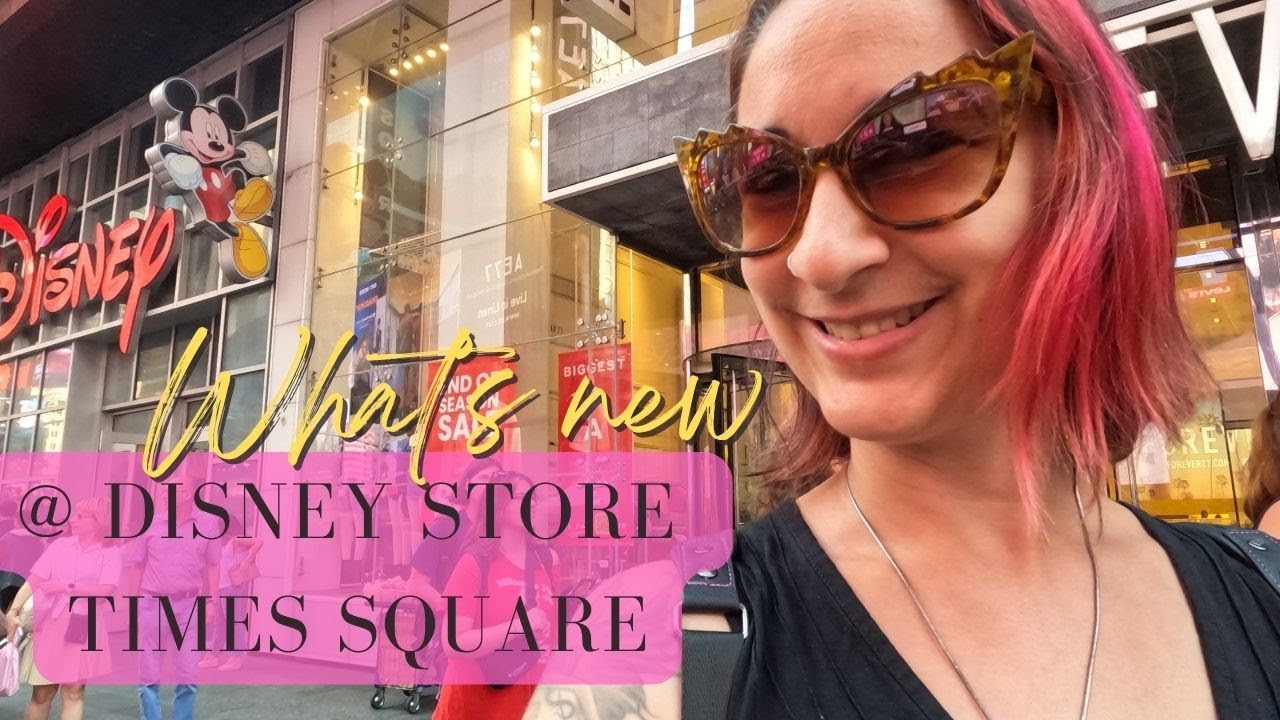 What's new at the Disney store in Times Square NYC