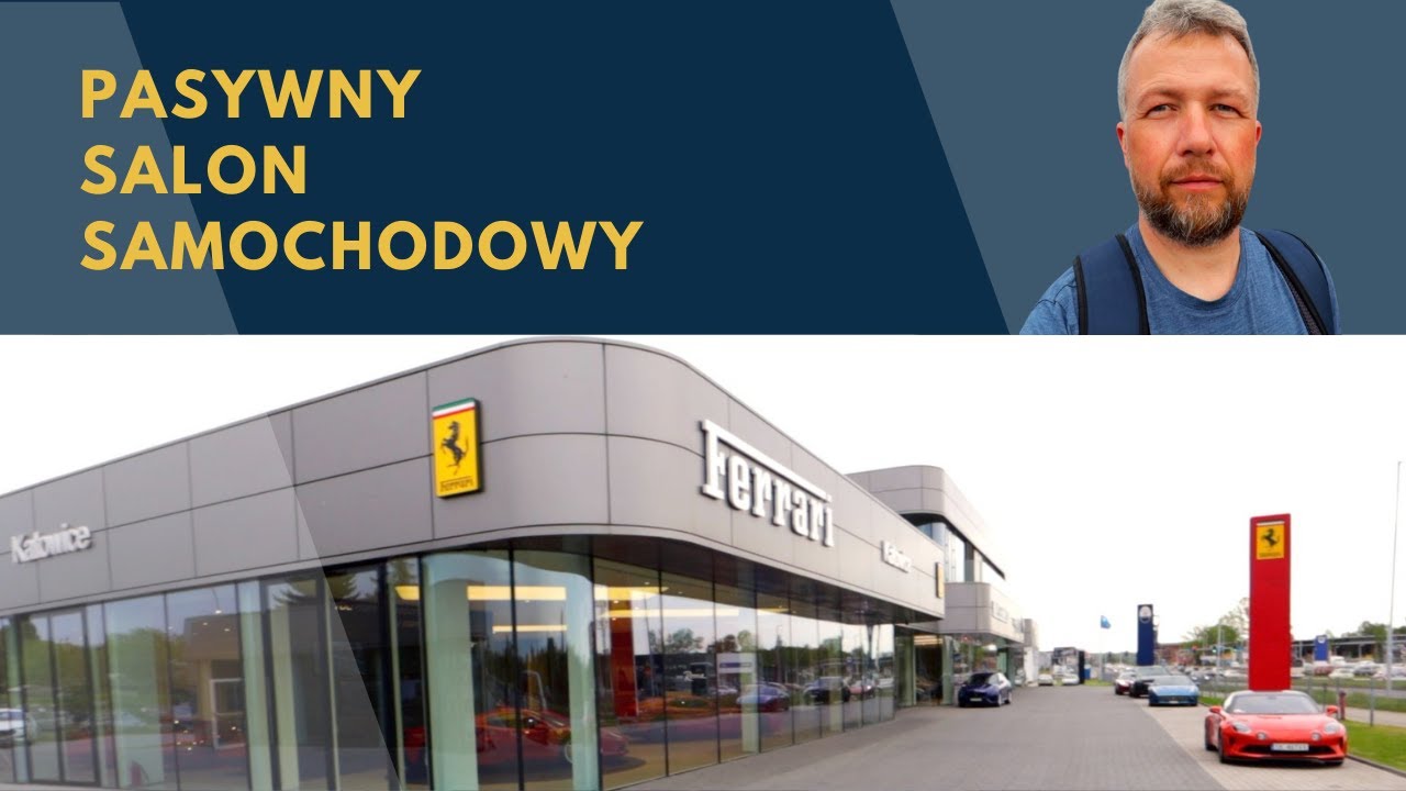 Pasywny salon samochodowy