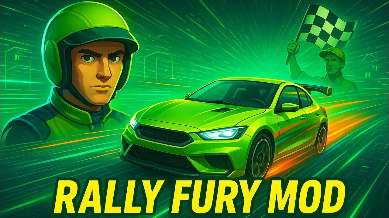 Rally Fury Hack Mod APK 2025 — Última versión, Dinero y Tokens ilimitados | Descargar APK seguro
