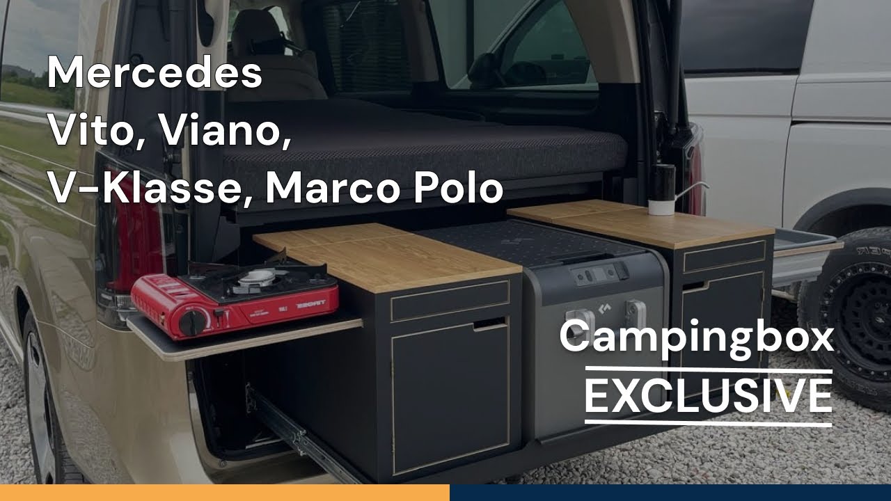 Camper Box für Mercedes Vito / Viano / Marco Polo / V-Klasse – BOX EXCLUSIVE