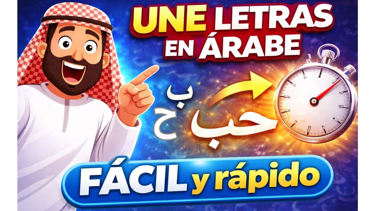 Unir las letras en Árabe de manera fácil- Egipciton -