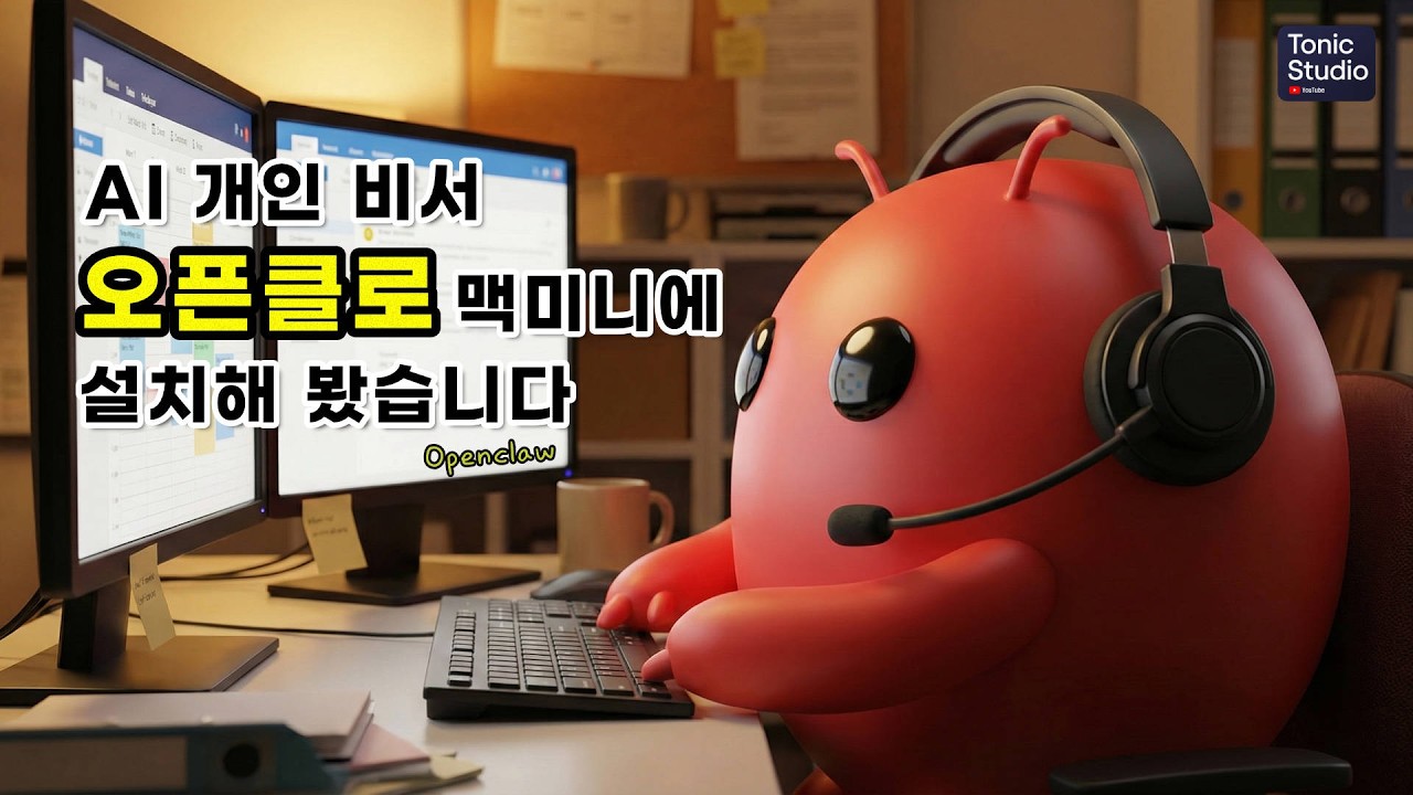 🤖화제의 AI 개인 비서 “Openclaw(구:몰트봇)” 맥미니에 설치 해봤습니다 | How to install a private AI Secretary App Openclaw