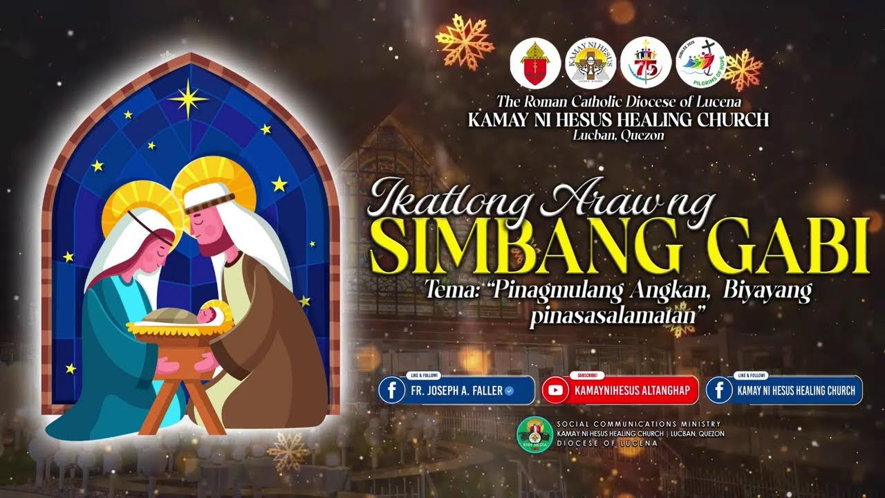 LIVE: Ikatlong Araw ng Simbang Gabi