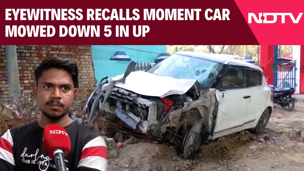 Lucknow Hit-And-Run: Eyewitness Recalls Moment Car Mowed Down 5 In UP