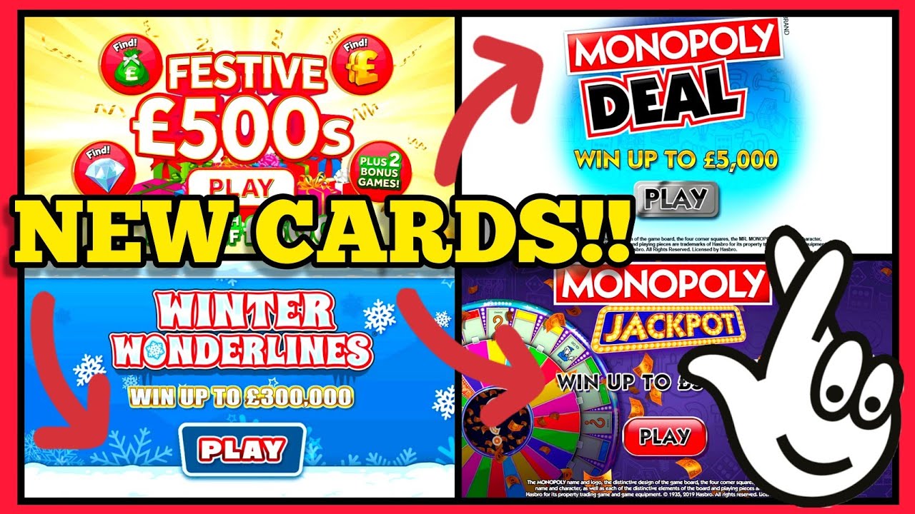 NEW Scratch cards ONLINE! | Winter Wonderlines! | Bierans Cards