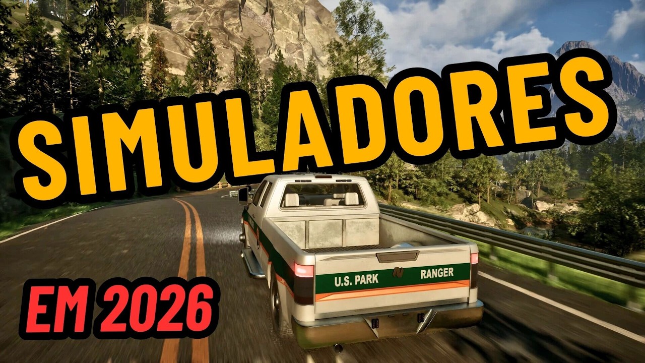 TOP 18 SIMULADORES MAIS ESPERADOS DE 2026! Os Melhores Jogos de Simulação Deste Ano Estão Aqui!
