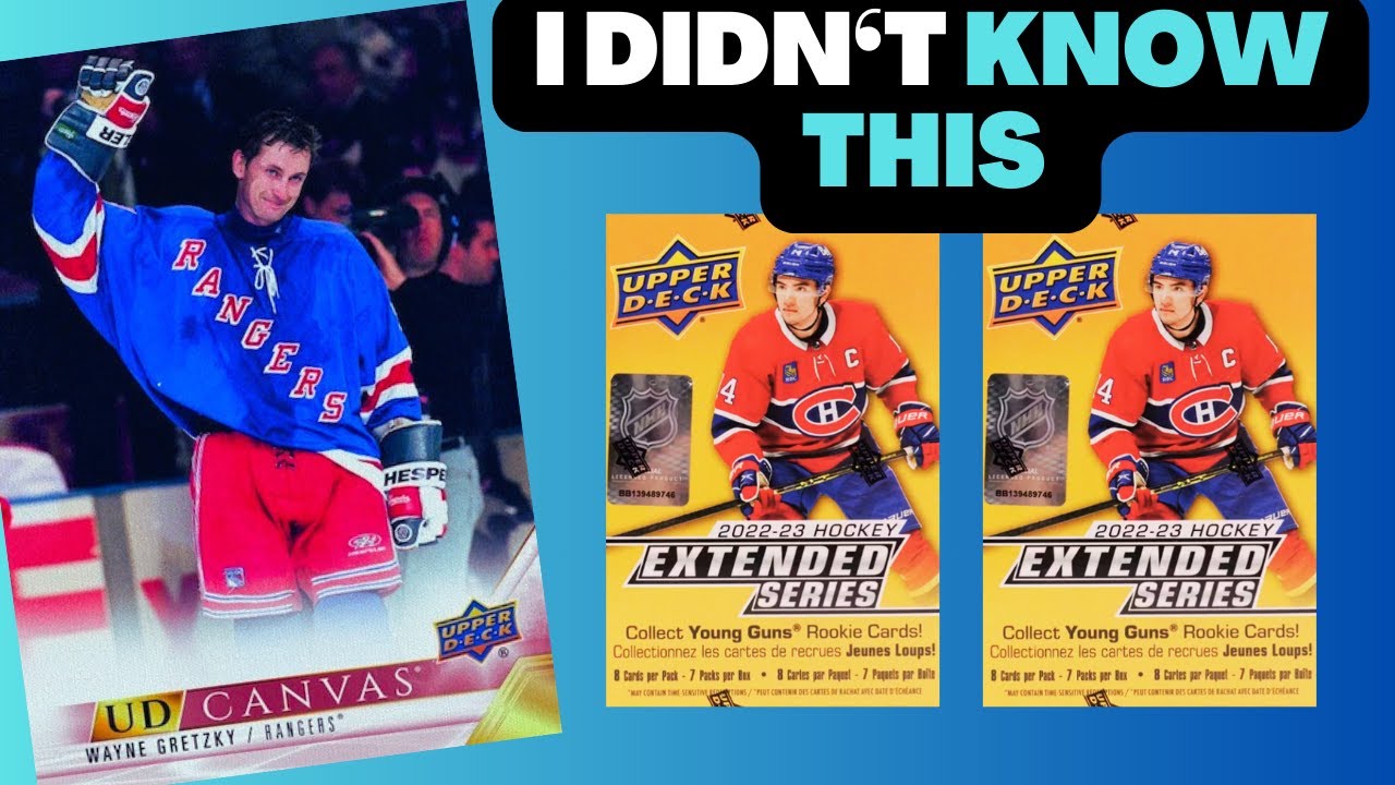 2022-23 Upper Deck Extended Series BLASTERS #hockeyboxbreaks #hockeycards #hockey