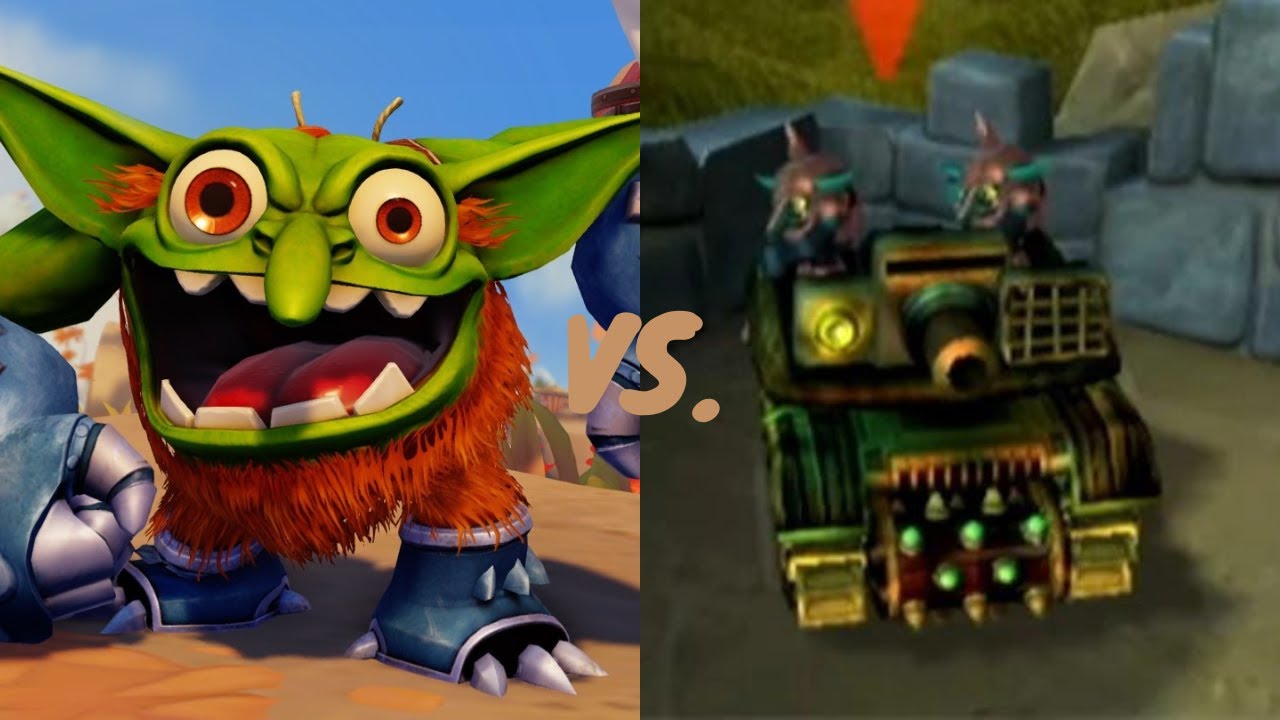 BOOMER VS. TROLL SUPER TANK | Skylanders spyro's adventure