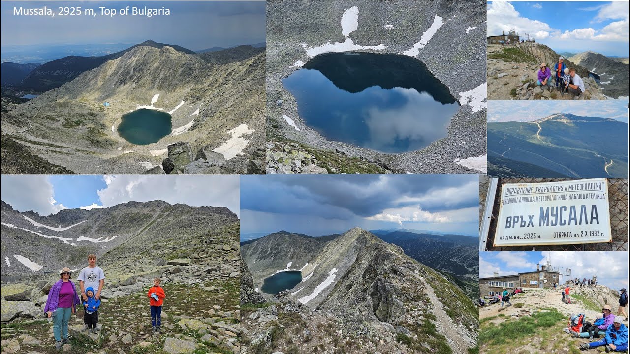 Musala or Mussala, 2925 m,   the highest peak of Bulgaria  and entire Balkan Peninsula
