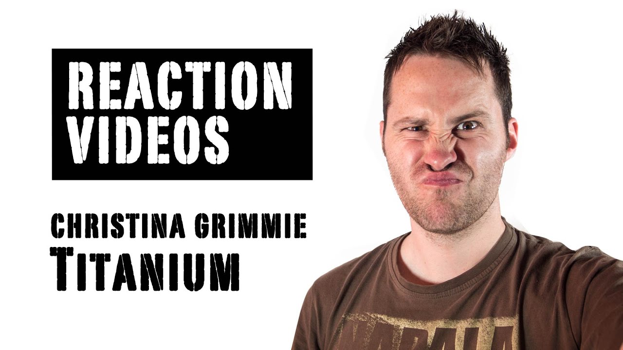 Me Singing Titanium by David Guetta feat. Sia - Christina Grimmie Cover | REACTION