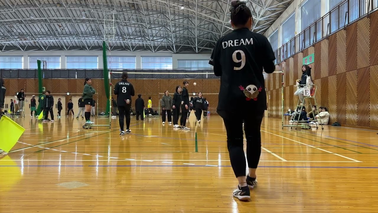 2026年3月8日 ソフトバレー・レディース＆メンズ香川県大会 第2試合目 NABI vs Dreamさん