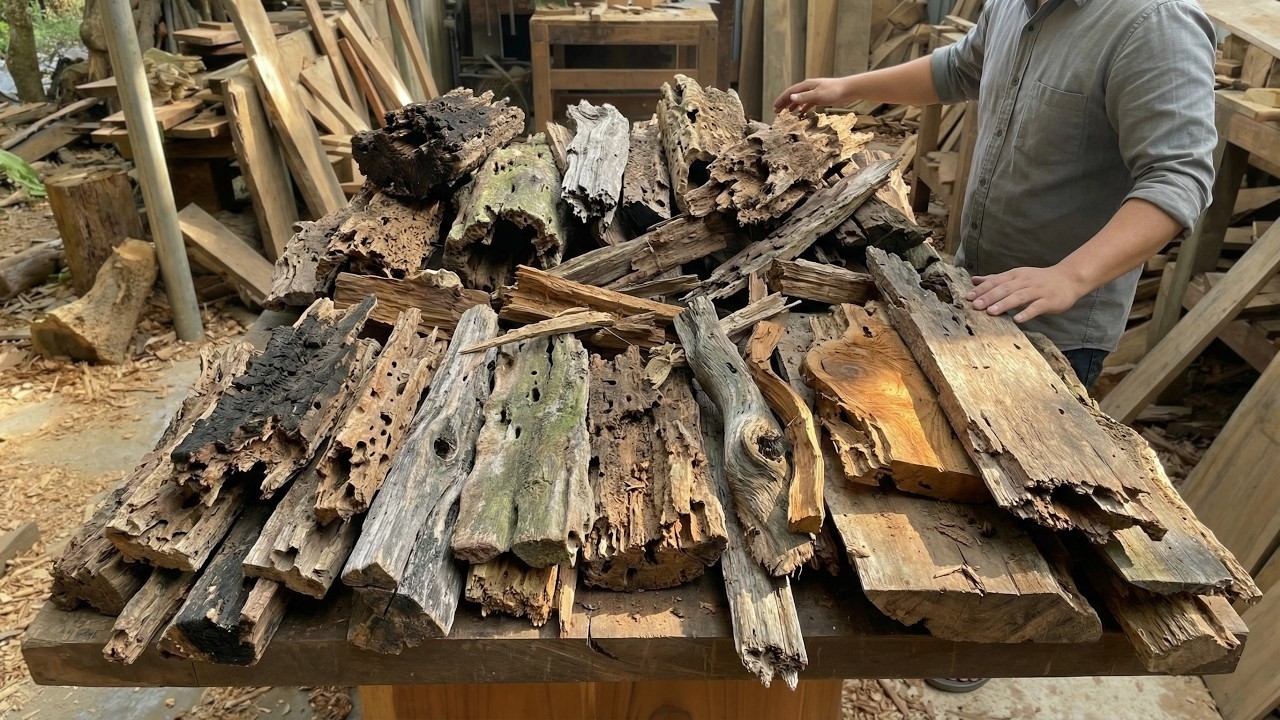 The Manufacturing Process of Folding Wooden Chairs That Can Be Easily Taken Camping!