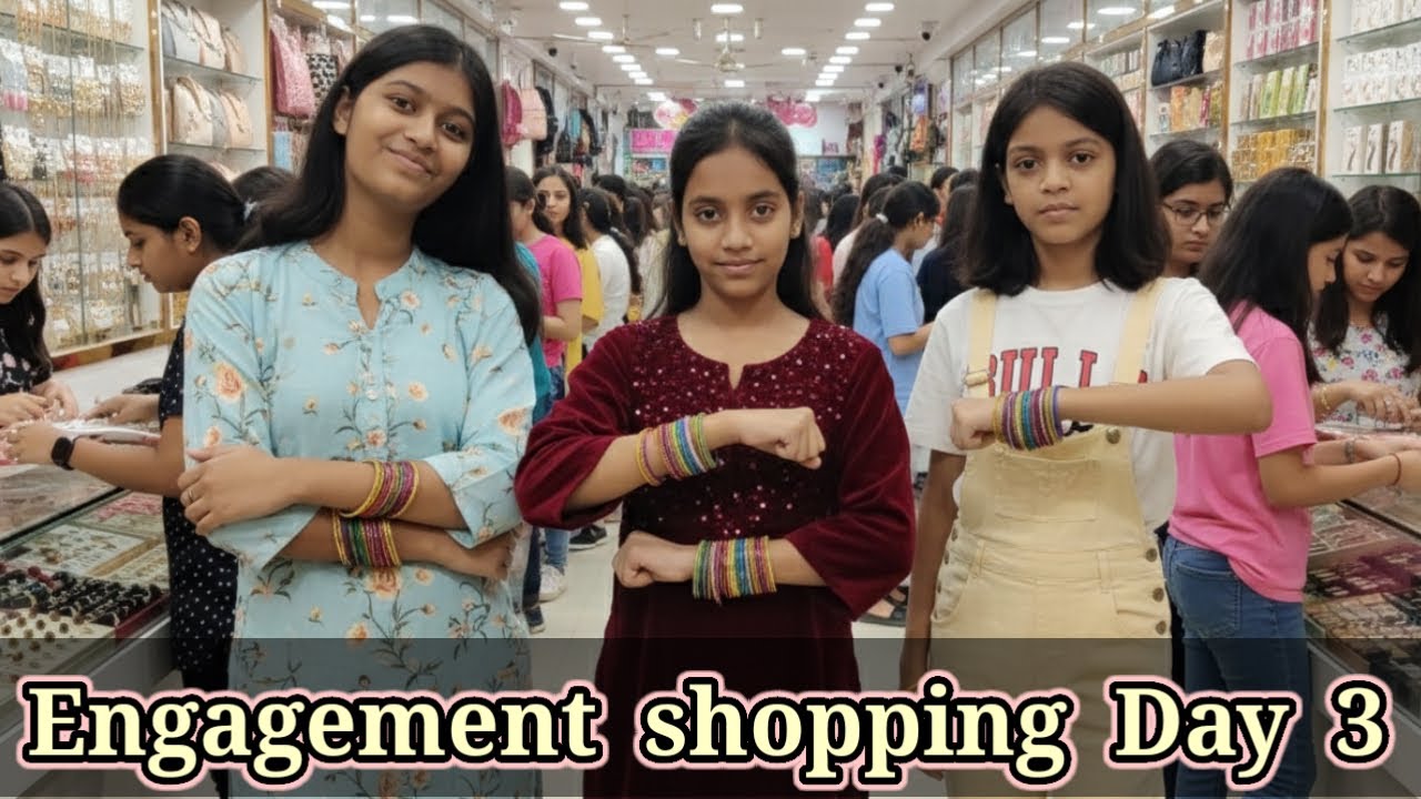 Engagement Shopping Day 3 🛒 #vlog #viralpost #viralvlogs #viralvideo #trendingvideo 