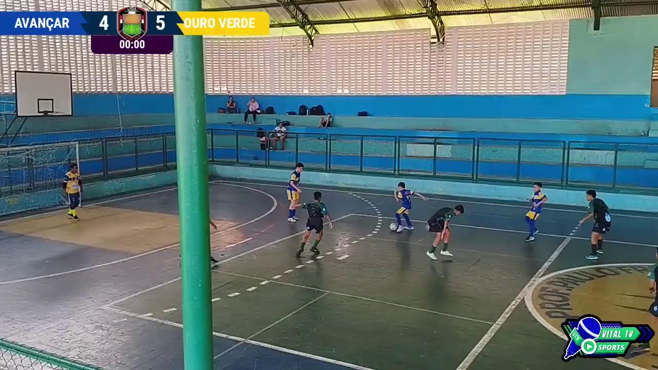 PROJETO AVANÇAR X ASSOCIAÇÃO ESPORTIVA OURO VERDE - LIGA CAUCAIA DE FUTSAL - SUB13