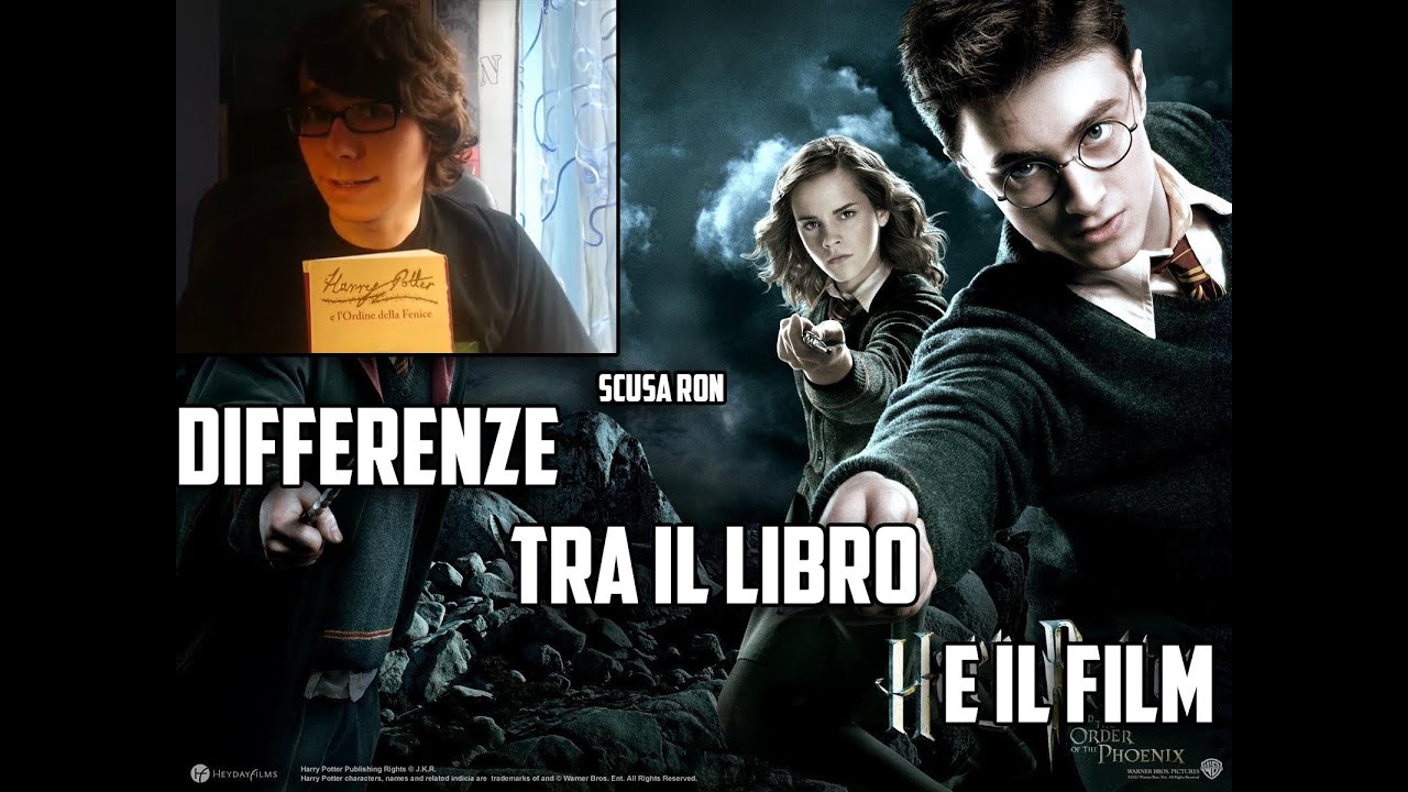 Harry Potter e l'Ordine della Fenice Differenze tra il film e il libro