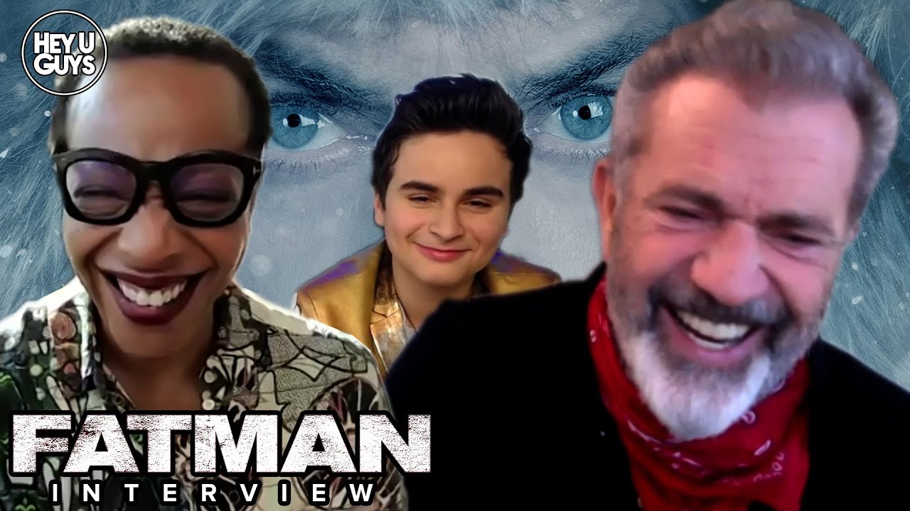 Mel Gibson, Marianne Jean Baptiste & Chance Hurstfield on Christmas comedy Fatman