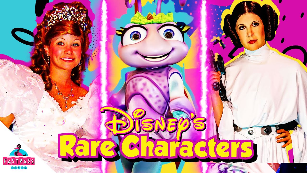 Top Rare Disney Characters