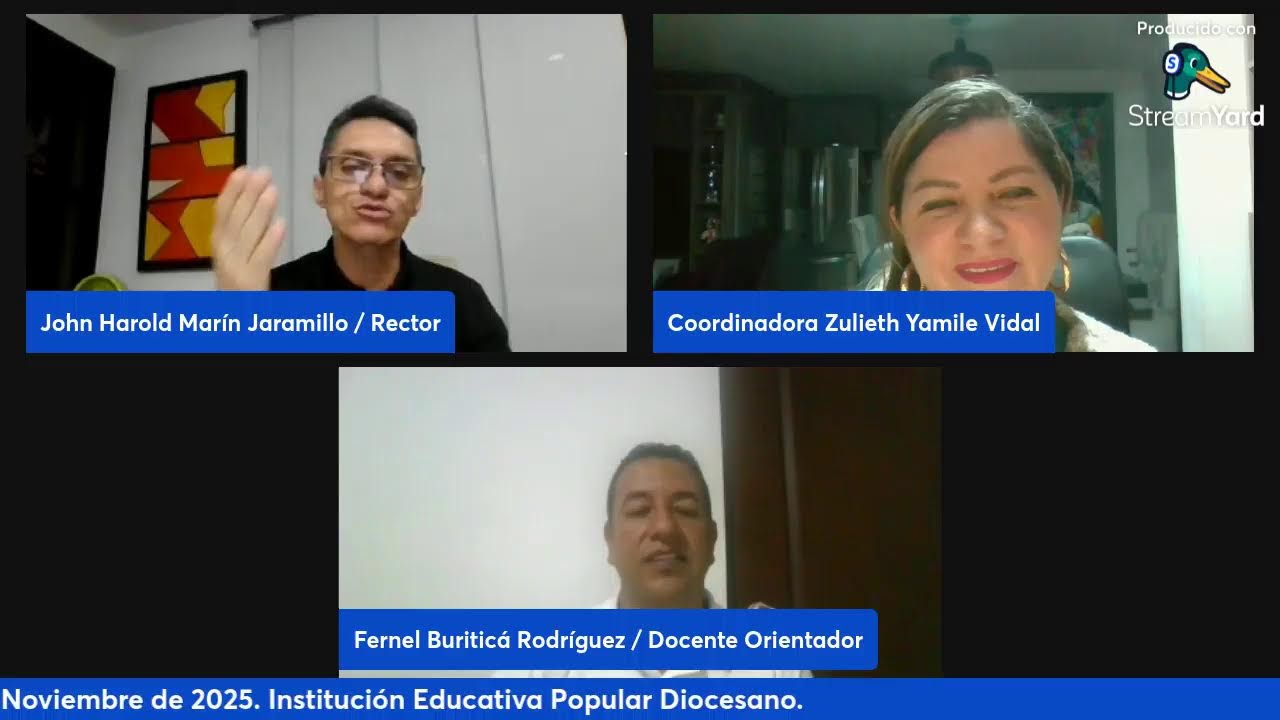Escuela de Familia Virtual. IE Popular Diocesano
