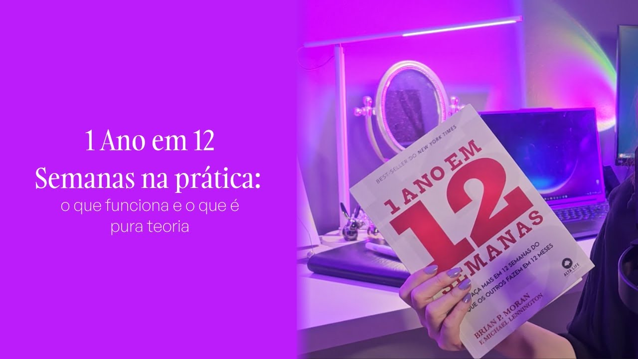 1 Ano em 12 Semanas na prática: o que funciona e o que é pura teoria