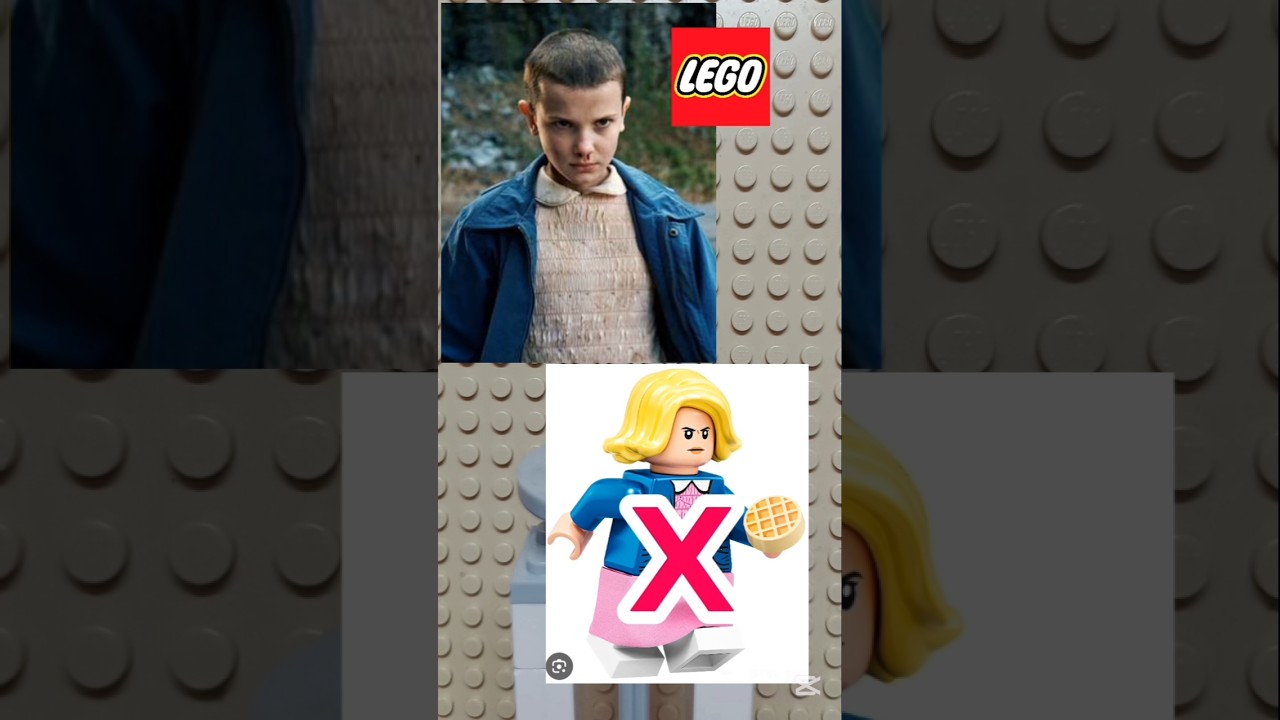 How to build a LEGO Eleven from Stranger Things #strangerthings #eleven #netflix #lego #demogorgon