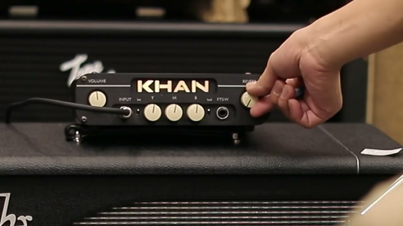 [SOUND CHECK] KHAN AUDIO F-PAK AMP + Suhr CAB w/Tone Speak