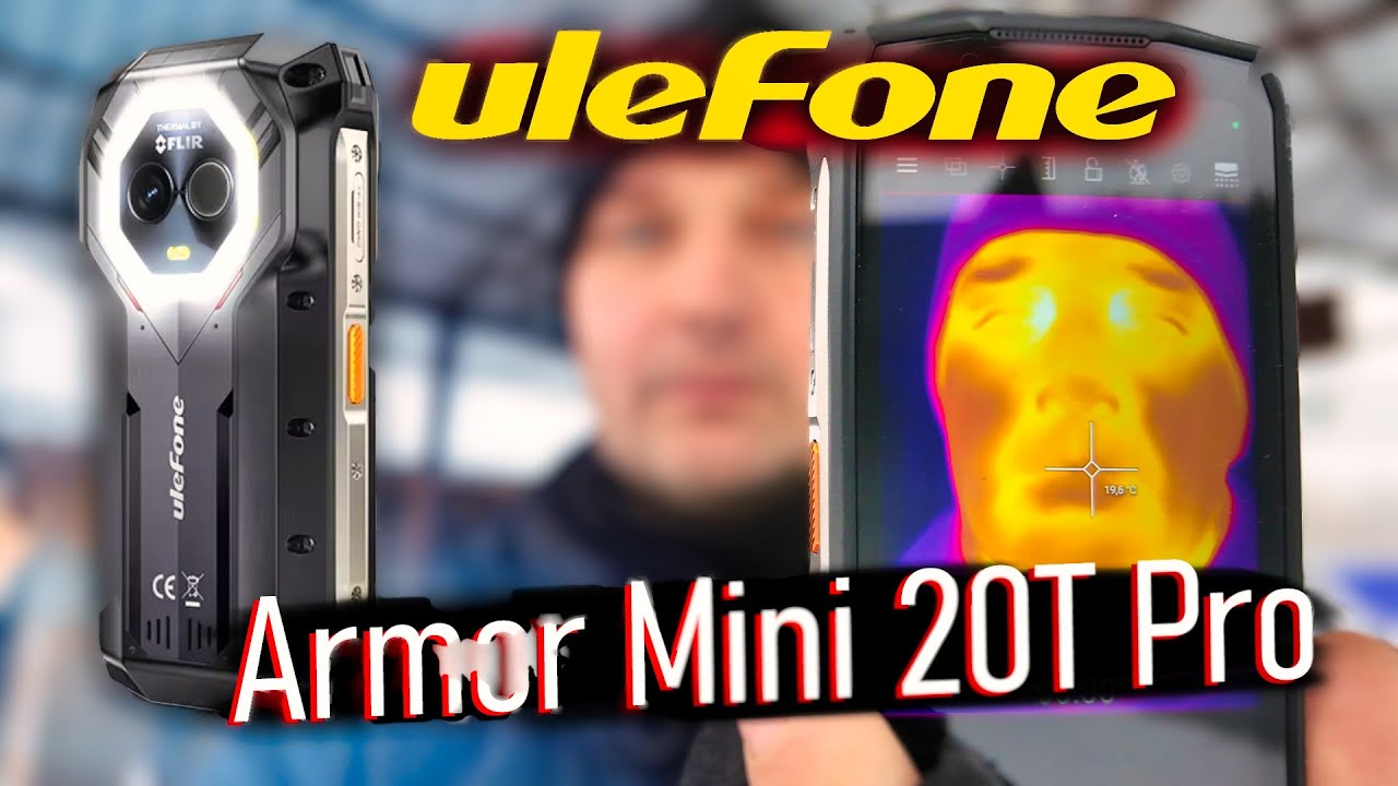 САМЫЙ ТЕХНОЛОГИЧНЫЙ СМАРТФОН ЭТОГО ГОДА! Ulefone Armor Mini 20T Pr Тепловизор, 5G! 🔥