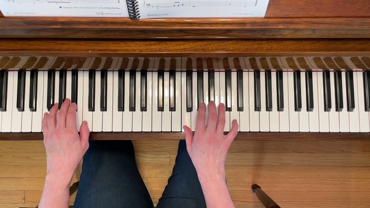 Chord Caper - Level 2 Adult Piano Adventures All-In-One Piano Course
