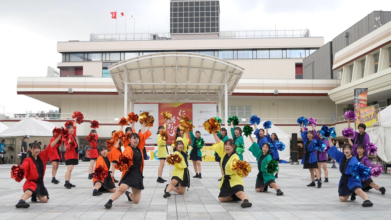 新潟市立万代高等学校ダンス部 📍にいがた総おどり (万代シテイ2F) 2023-09-18T10:00