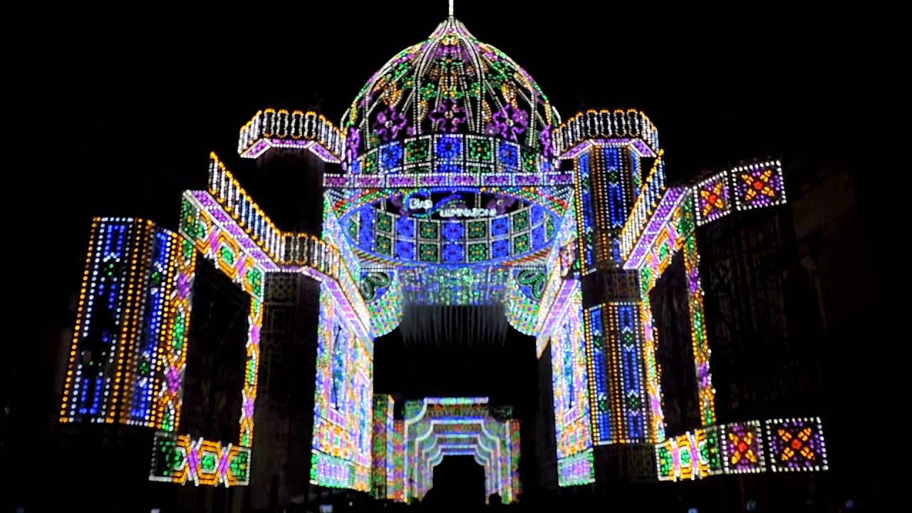 Diso (LE) 30 Aprile 2018 Festival delle Luminarie e Accensione Musicale Ditta De Blasi