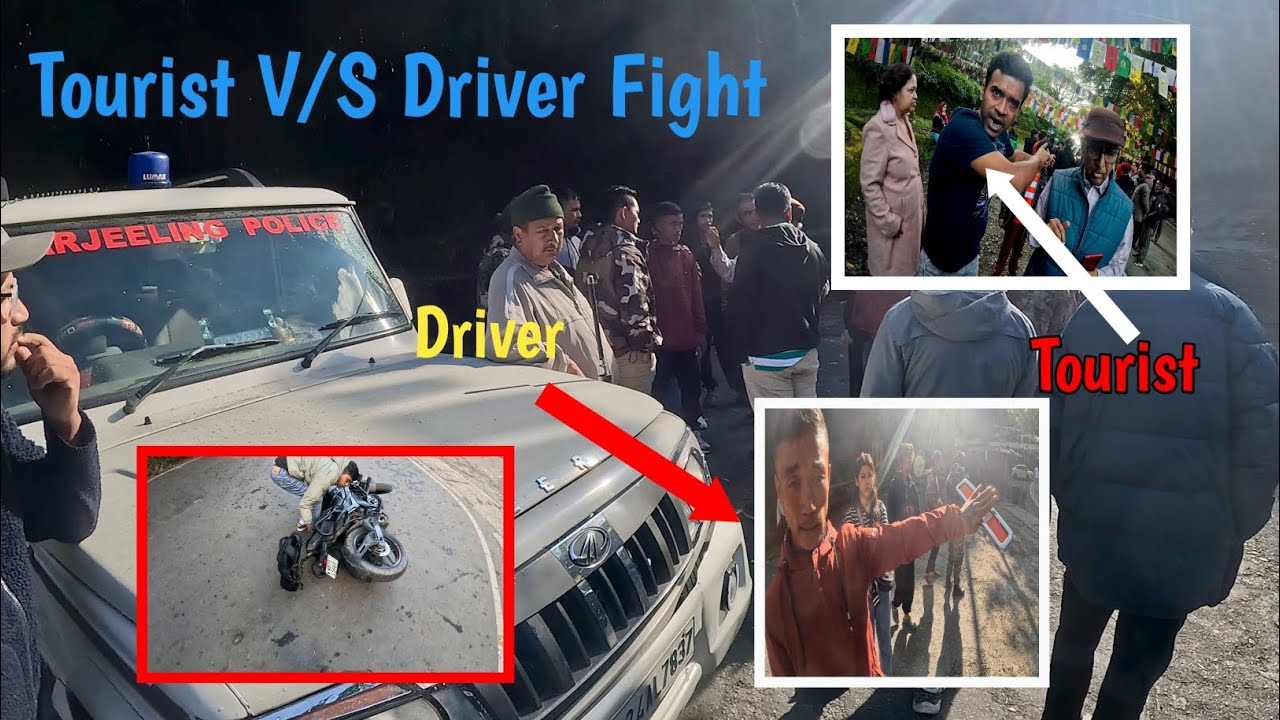 Tourist And Driver Fight In Tiger Hill | Darjeeling
