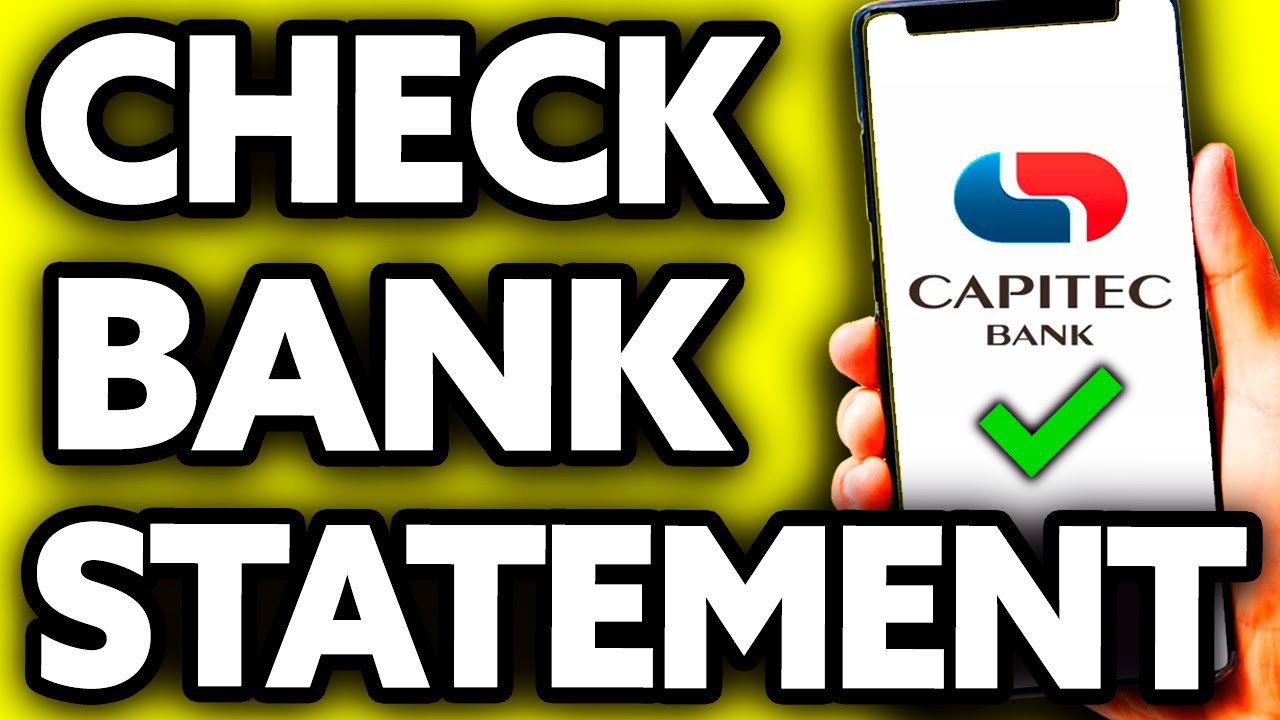 How To Check Bank Statement on Capitec App (EASY!)