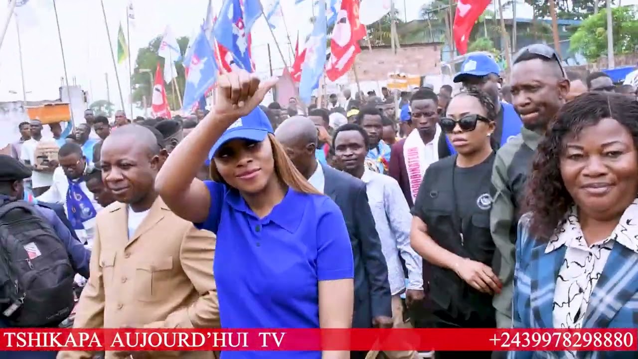 MIN GRACE EMIE KUTINO REDONNE DE L'ESPOIR AUX JEUNES DE TSHIKAPA