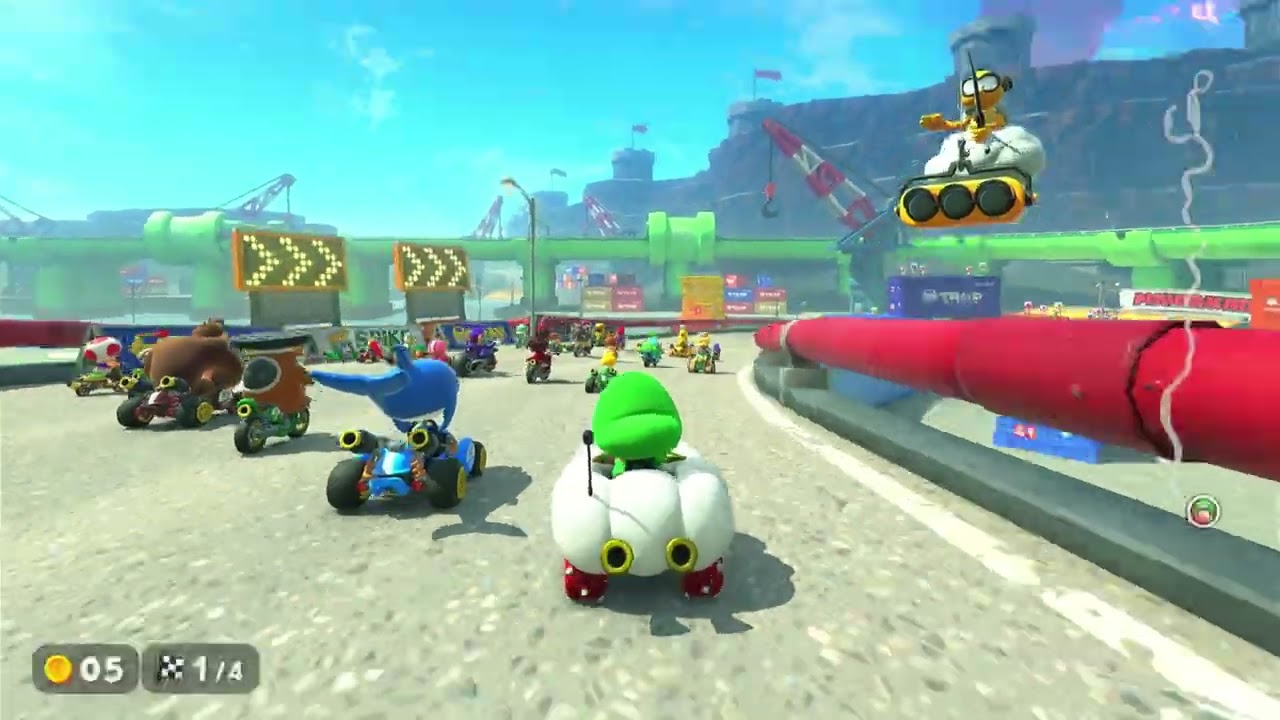 Mario Kart | Fun Karting with Younger Kid | 4K