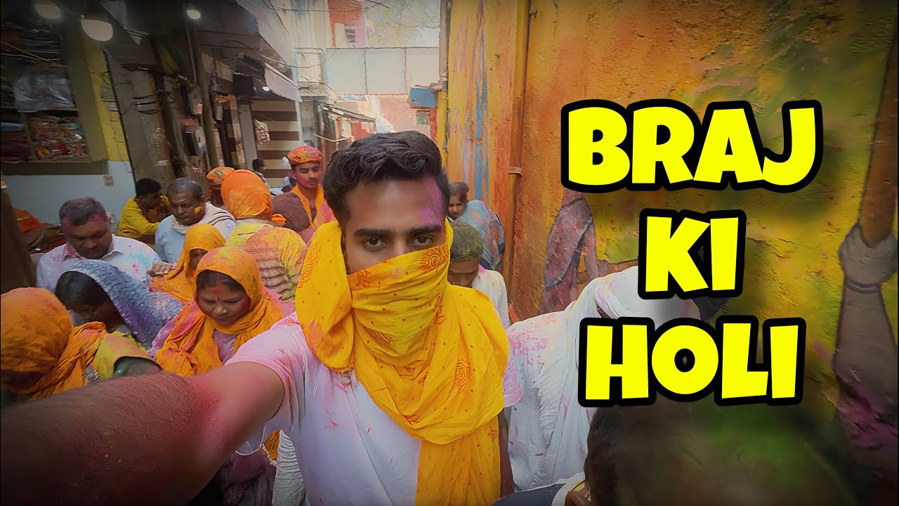 Braj ki holi reel vs reality 🫠 | SP LIFE 