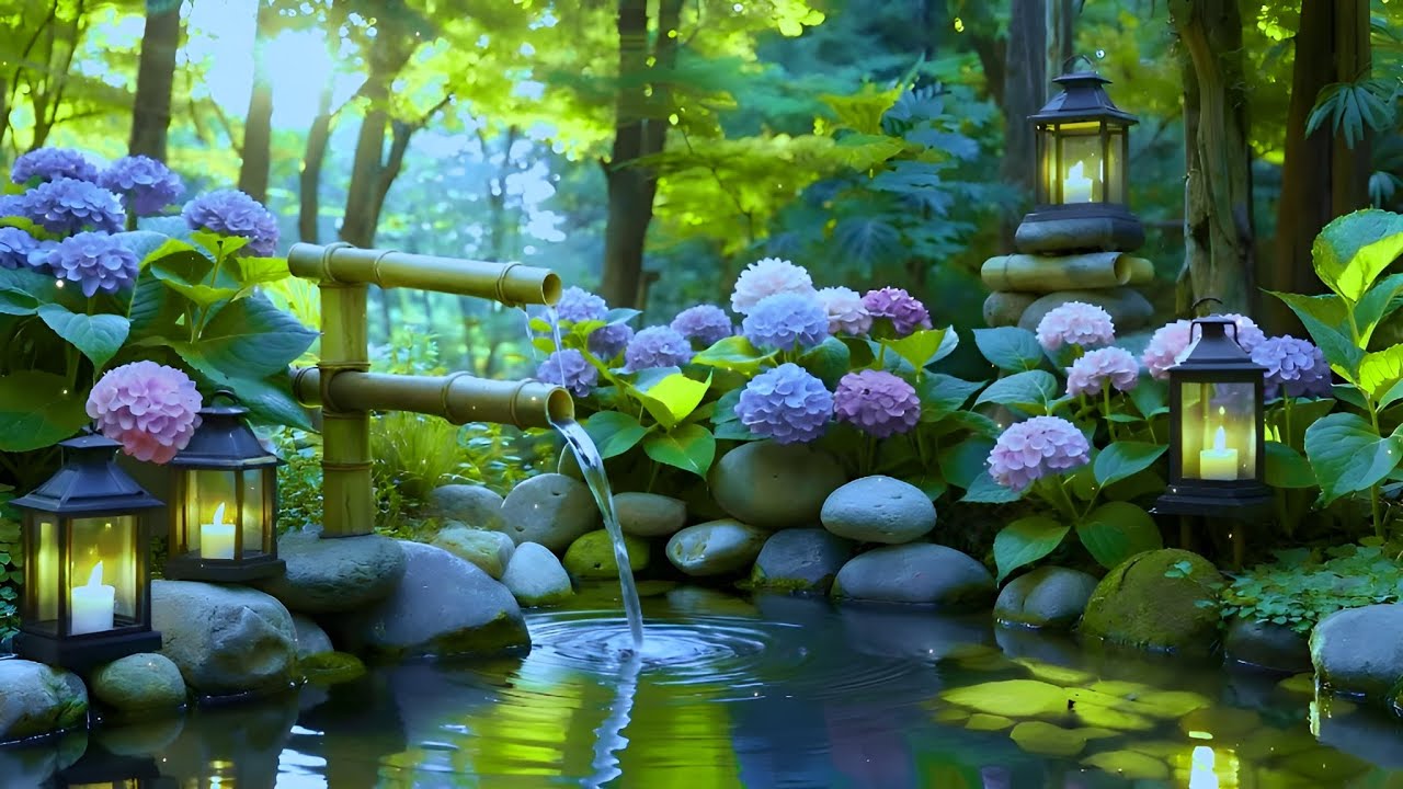 Instant Peace of Mind 🌿 Soothing Water Sounds & Relaxing Music, Anxiety Relief | Healing