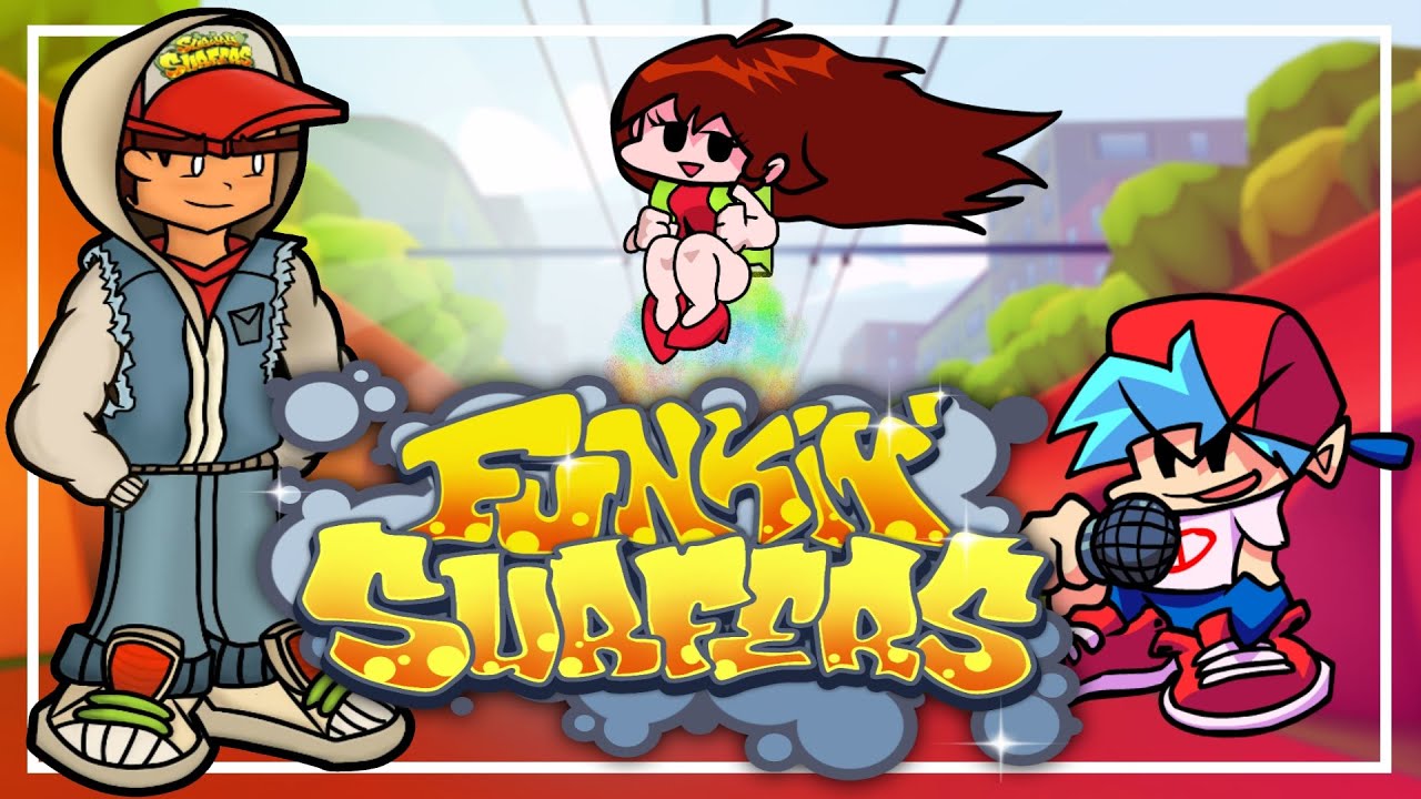 Friday Night Funkin': Funkin Surfers (VS Subway Surfers) Полная неделя DEMO [FNF Mod/HARD]