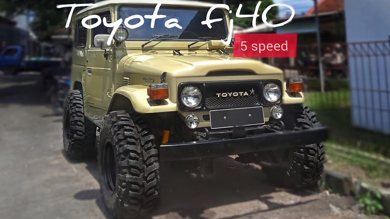 Full Restorasi Toyota Hardtop FJ40 5 speed