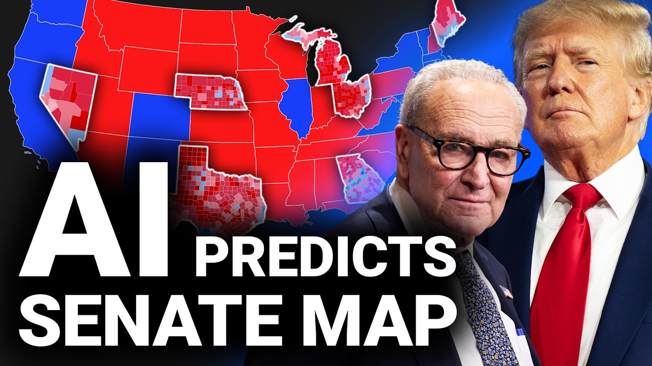 I Asked Grok AI To Predict The 2026 Senate Map... JAW-DROPPING Results!