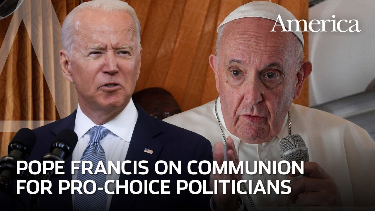 Pope Francis weighs in on the U.S. bishops’ communion debate | Behind the Story