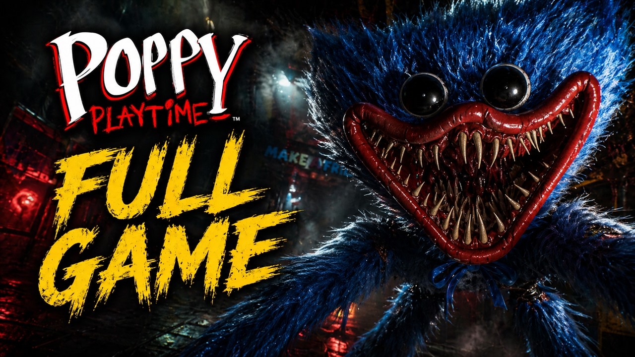 POPPY PLAYTIME - GAMEPLAY COMPLETO EN ESPA&Ntilde;OL (NO COMMENTARY) FULL GAME WALKTHROUGH