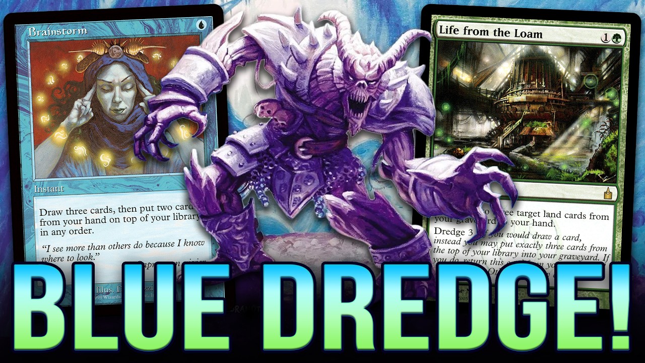 MOST RESILIENT Dredge Deck EVER? Brainstorm + Life From the Loam &mdash; MTG Legacy | Magic: The Gathering