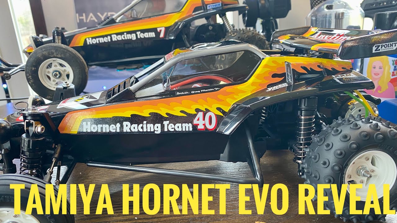 Tamiya Hornet Evo reveal & comparisons to the original Hornet!