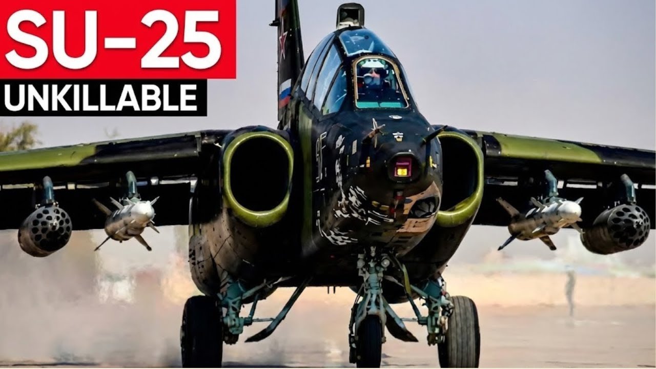 Russia Built a FLYING TANK &mdash; The Su 25&rsquo;s INSANE AR