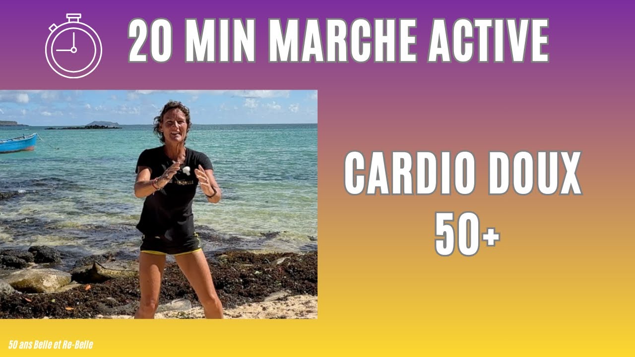 20 min Marche active – Cardio doux & sans sauts pour 50+