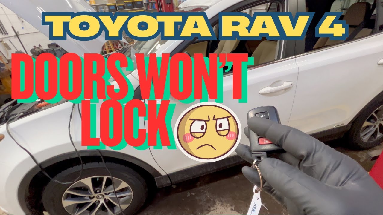 How to Fix 2013-2018 Toyota RAV4 Door Locks | Diagnosis & Actuator Replacement (Hybrid/XLE)